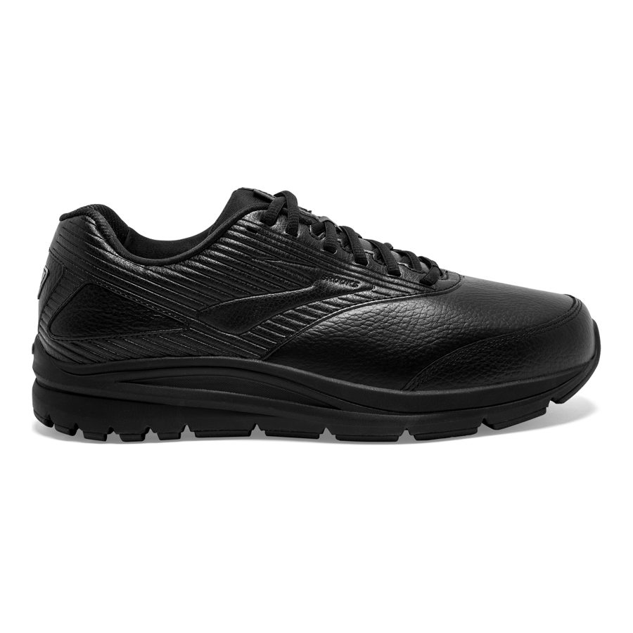 Brooks men's Addiction Walker 2 in black leather