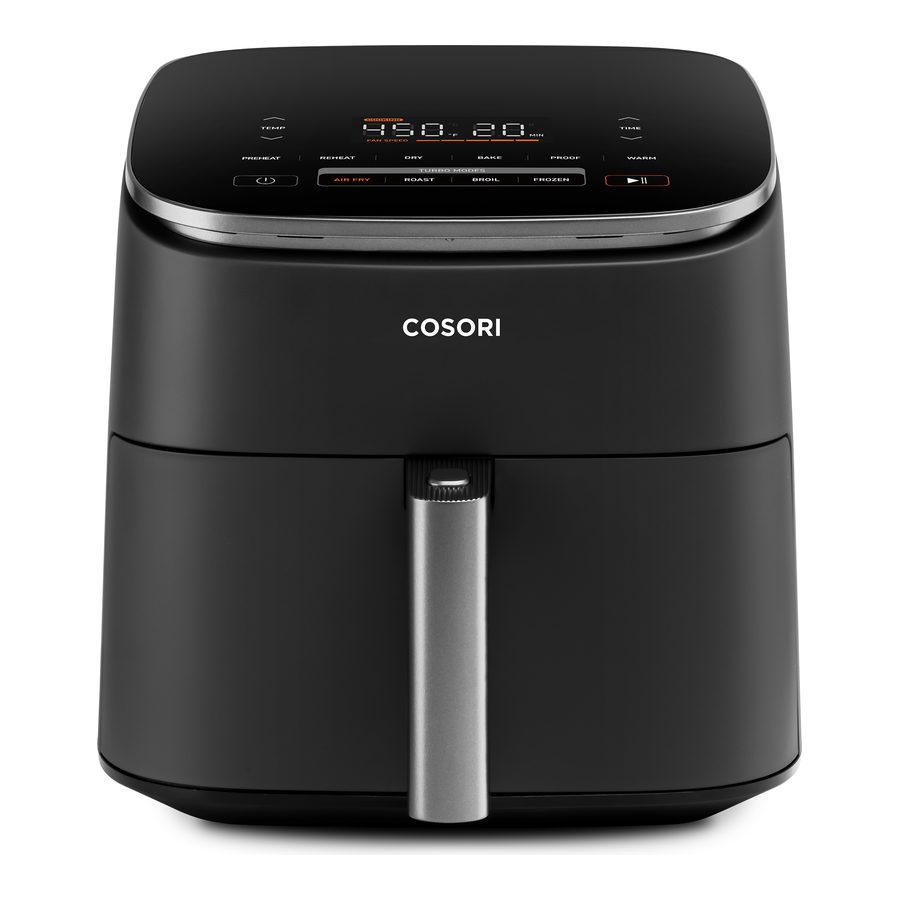 Cosori TurboBlaze 6-quart air fryer in dark gray
