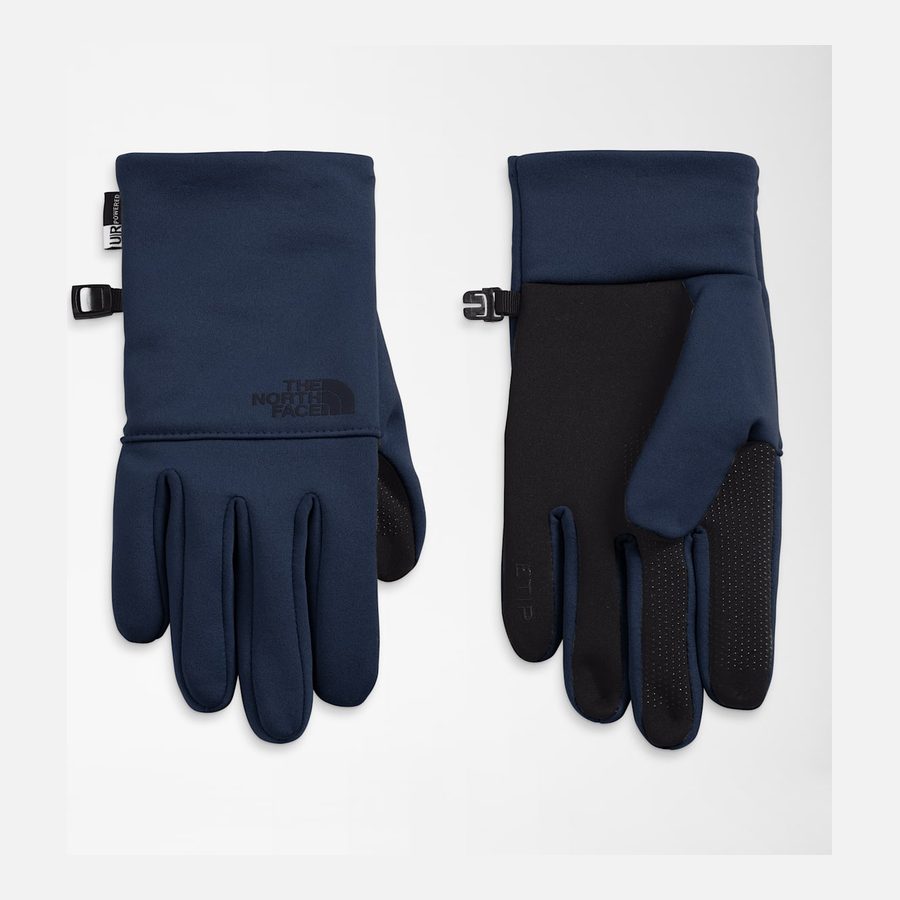 The North Face Etip Recycled gloves in navy