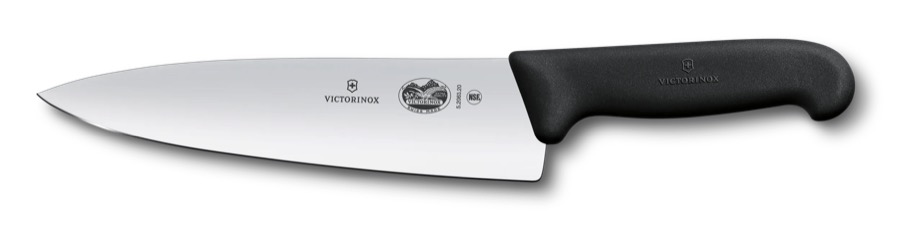 Victorinox Fibrox chef's knife, the top pick in this guide